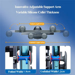 Oatsbasf X06 Universal Foldable Car Phone Holder Adjustable Vent Clip 360 Rotation Smartphone Stand for iPhone Samsung Car Accessories