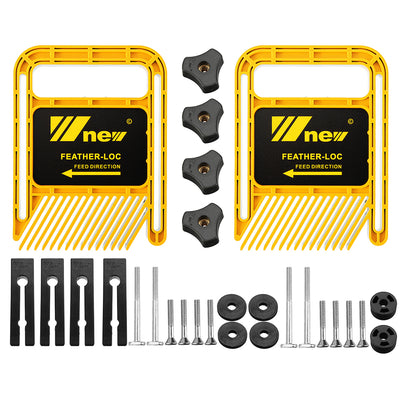 Wnew Lengthened Double Feather Boards 160mm Adjust Featherboards Safety for Table Saw Router Table Band Saw T Slot Miter Track