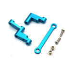 LinkMejor 16207 16208 16209 16210 H16 1/16 Rc Car Metal Upgrade Parts Steering Set