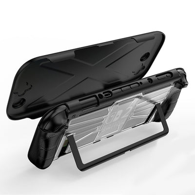 LinkMejor Case Ergonomic Handle Grip Cover Shockproof Handheld Game Console Case Anti-Drop Anti-Slip for Nintendo for Switch 2 Case