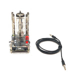 LinkMejor 5V Music Spectrum Light 6E2 Cat's Eye Tube Driver Board Audio Spectrum VU Level Indicator