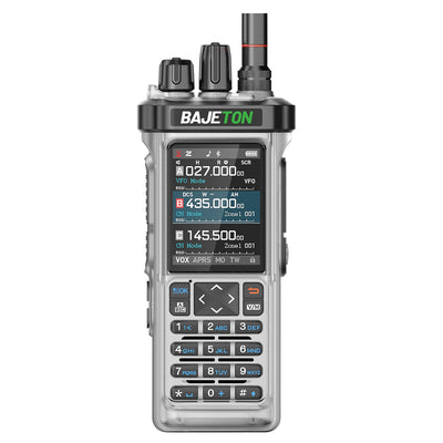 LinkMejor BJ-9000 10W Walkie Talkie GPS APRS CB Radio 27MHz Professional Mobile Transceiver with Bluetooth Aviation Band Shortwave AM FM Receiver SW MW LW Radio for Car Truck