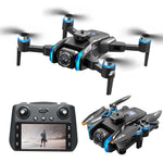 LinkMejor XT808 GPS 5G WiFi FPV with 5.9inch LCD Screen Controller 720P HD Dual Camera 180° Servo Gimbal 360° Obstacle Avoidance Brushless Foldable RC Drone Quadcopter RTF