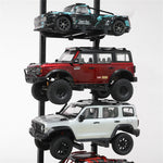 RC Remote Control Model Car Parts Large Scale Standing Display Storage Organizer Rack Shelf Stand Multi Tier Vertical Floor DIY KIT Vehicles Truck Spare Collection Accessories