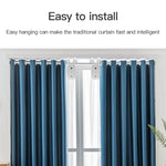 Tuya WiFi T U I Rail Track Roman Rod Smart Curtain Motor Electric Automatic Curtain Robot APP Voice Control with Alexa Google Home Plug and Play