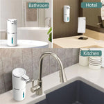 4 Level Automatic Soap Dispenser Touchless Foaming Soap Dispenser 350ML USB Rechargeable Electric Adjustable Foam Soap Dispenser
