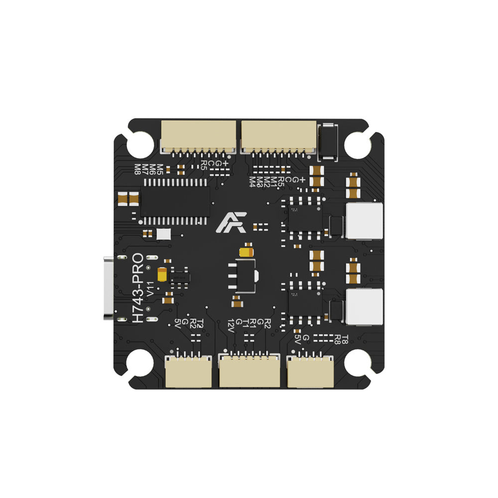 30.5*30.5mm LinkMejor H743 PRO 4-8S Flight Controller ICM-42688 with 5V / 12V BEC Output for DIY RC FPV Racing Drones