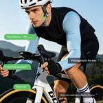 C10 Cycling Intercom Headset Wireless bluetooth 6.0 Earphone 520M Two-person Intercom Built-in HD Noise Cancelling Mic AI Voice Assistant 10H Playback IPX5 Waterproof 18g Outdoors Helmet Headphones