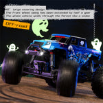 LinkMejor C8830 RTR 1/18 2.4G 4WD RC Car Off-Road Climbing Truck Full Proportional Control LED Light All Terrain Large Foot Dual Motors High Speed Vehicles Models Toys