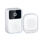LinkMejor Video Doorbell Door Camera Wireless Night Vision Smart Home Security HD Door Bell Two Way Intercom Voice Change for Home Visual Doorbell