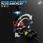 General Liang H1 / H4 / H7 / H11 / 9005 / 9006 2PCS  LED Car Headlight Fog Light Conversion Kit Integrated Plug-and-Play 6000K Cool White