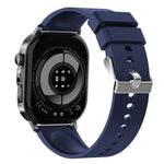 LinkMejor HL7 1.95-inch AMOLED Display ECG AI-GPT LED Flashlight bluetooth Call Heart Rate Blood Pressure SpO2 Monitor Sleep Monitoring Body Composition Analysis Blood Glucose Assessment SOS Emergency Call Multi-sport Modes IP68 Waterproof Smart Watch