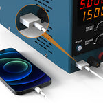 LinkMejor HM305 Direct Current Power Supply Dual USB Output 0-30V 0-5A Precision Control Compact Design High-Efficiency Charging