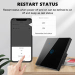Tuya 40A Smart Wifi+bluetooth Water Heater Boiler Touch Switch 8000W Timer Schedule Voice Control with Alexa Google Home Yandex