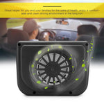 Solar Power Car Cooling Fan Radiator Car Window Auto Air Vent Cool Fan Cooler Solar Panel Energy Saving Ventilation System Radiator
