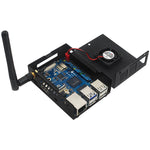 Orange Pi 3B Case Metal Shell with Fan Optional Antenna Aluminum Heatink Active Passive Heat Dissipation No Development Board