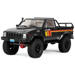 LinkMejor EX86110 V2 For PIONEER Ⅱ 1/10 2.4G 4WD RC Car Rock Crawler Off-Road Climbing Pickup Truck Two Speed LCG Portal Axle  Reverse Drive Hobbywing ESC LED Light Oil Shocks Vehicles Models Toys