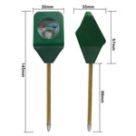 Mini Hygrometer Portable Soil Moisture Meter 145mm Garden Plant Humidity Tester Red Green Blue Zones Indoor Potted Plant Analyzer