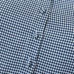 LinkMejor Women Loose Patchwork Check Floral Dress Stylish Short Sleeve Pleated Crew Neck Shirt Dress for Women Plus Size