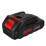 LinkMejor 6 Inch 1200W Electric Chain Saw Pruning ChainSaw Cordless Woodworking Cutter Tool W/ None/1pc/2pcs Battery