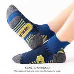 3 Pairs Men's Breathable Sports Socks Wicking Sweat Deodorant Outdoor Running Cycling Fitness Climbing Ankle Socks Comfortable