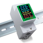 Peacefair® PZEM-008 Din Rail Electricity Digital Power Energy Meter Watt Kwh Wattmeter Monitor Ammeter Voltmeter AC 50-300V 100A
