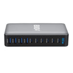 [GaN Tech] Bakeey YMX-880W 880W 10-Port USB PD Charger 4USB-A+6USB-C PD QC Fast Charging Desktop Charging Station EU Plug for iPhone 17 17 Pro 16 15 14 Pro Max for Huawei Mate XTs for SAMSUNG for XIAOMI for OPPO