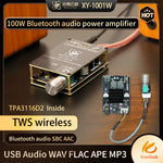 LinkMejor XY-1001W TWS bluetooth 5.3 Amplifier Board Mono 100W TPA3116D2 AUX USB Stereo Pairing Audio Module