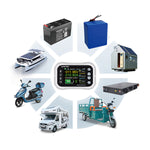 LinkMejor Bluetooth Battery Monitor KH110F KH140F KH160F Voltage And Current Tester Capacity Indicator VA Battery Gauge