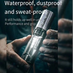 LinkMejor W7000 500 Lumens Rechargeable LED Flashlight with COB Side Light 4 Lights Modes Type-C Charging Waterproof Torch for Camping Hiking Emergency