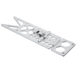 340mm Aluminum Alloy Woodworking 90 Degree Right-angle Guide Rail Electric Circular Saw Track Engraving Machine Open Board Auxiliary Rail Compatible with Festo/ Triton Rail