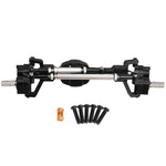 Upgraded Full Metal Front Rear Door Bridge Axle for JJRC C8815 1/10 Willys Army Truck Retro RC Car Vehicles Models Spare Parts Accessories