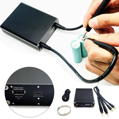 DIY Spot Welder Handheld Portable Mini Spot Welding Machine With Spot Welding Pen Nickel Strip 18650 Battery Spot Welder