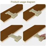 Universal UVL Groove Nylon Tapping Block Lightweight Portable Flooring Tool for Wood Plastic & Tile Easy Installation