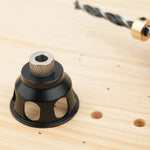 Aluminum Alloy Punch Locator Pocket Hole Jig Kit 3-10mm Stainless Steel Bushings Portable for Woodworking Precision and Easy to Use