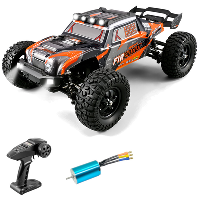 LinkMejor 901A RTR 1/12 2.4G 4WD 50km/h Brushless RC Cars Fast Off-Road LED Light Truck Models Toys