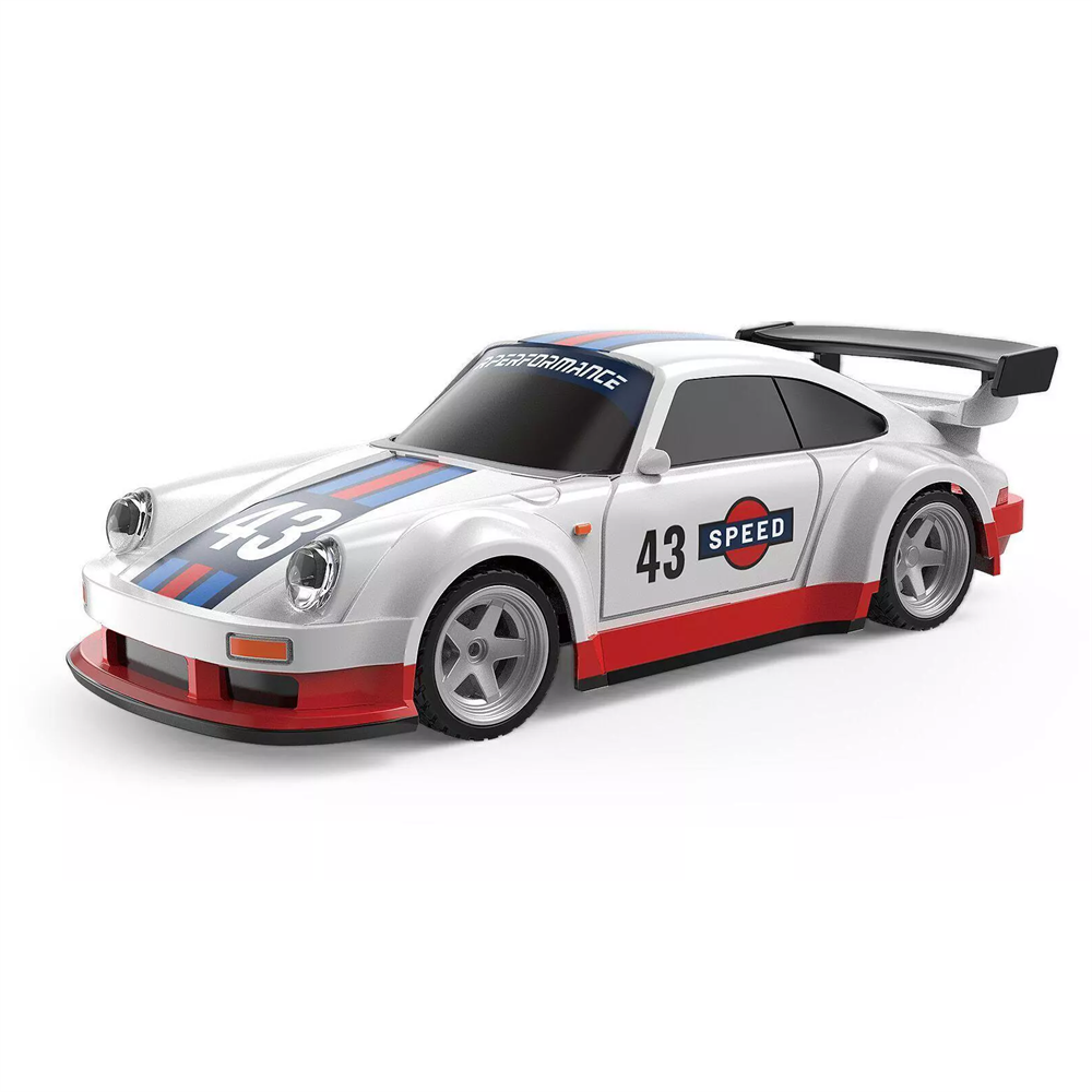 LinkMejor 4301/02/03/04 4305/06/07/08/09 RTR 1/43 2.4G 4WD Drift RC Car Optional Gyro Mini Race LED Light Radio Control High-Speed Motor On-Road Racing Vehicle Model Boys Gifts Outdoor Toys