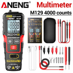 LinkMejor M129 Digital Multimeter 4000 Counts Auto-Ranging Rechargeable AC/DC Voltage Tester Tool with NCV Flashlight