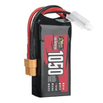 LinkMejor Power 14.8V 1050mAh 150C 4S LiPo Battery XT60 Plug for RC Drone
