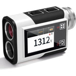 LinkMejor Golf Rangefinder 1312 Yards Slope Compensation 2.4 Inch Touchscreen 6X Magnification Flag Lock Vibration Rechargeable USB-C Golf Accessories IP54 Water Resistant