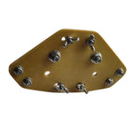 14-50MHz Shortwave Pull Rod Positive V-type Bottom Plate Connected Tripod Thread Signal Receiving Accessories
