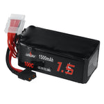 LinkMejor 22.2V 1500mAh 100C 6S LiPo Battery XT60 Plug for RC Drone