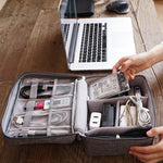 Multifunctional Division Digital Bag Data Cable Storage Bag Travel Charging Treasure Earphone Storage Box
