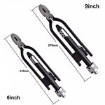 6/9 Inch Safety Wire Twisting Pliers with Spring Return Quick Twisting Pliers Wire Pliers Tool for Aircraft Auto Industry