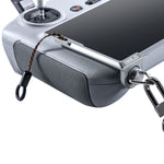 LinkMejor Screen Remote Control Self-Balancing Lanyard Hanging Metal Fixtures Neck Strap Fixing Piece for DJI RC / RC 2 Controller