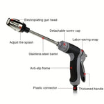 Premium Expandable Magic Car Wash Hose with Long Rod Spray Gun High Pressure Telescopic Design with 3/4 Inch Diameter and US Standard Connector Ideal For Car Cleaning Watering Plants Pet Washing