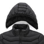LinkMejor HJ-11 Unisex Electric Heated Jacket - 11 Heating Areas,  3-Modes Adjustable, USB Charging, Thermal Hoodie Jacket for Winter Sport Skiing Cycling
