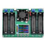 LinkMejor Display 18650 Lithium Battery Digital Measurement Lithium Battery Power Testing Module 4 Channels Battery Capacity Tester DC 5V