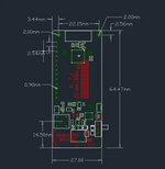LinkMejor® Paxcounter/Disaster-Radio LoRa32 V2.1 ESP32 OLED 0.96-inch Bluetooth WiFi Wireless Module SMA Development Board