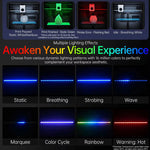 LinkMejor Panda LUX RGB PX Light Bar Kit Magnetic Mounting App Control H2D Style Status Indicator for Bambu Lab P1 X1